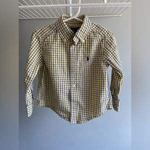 Toddler boy button down, Ralph Lauren
